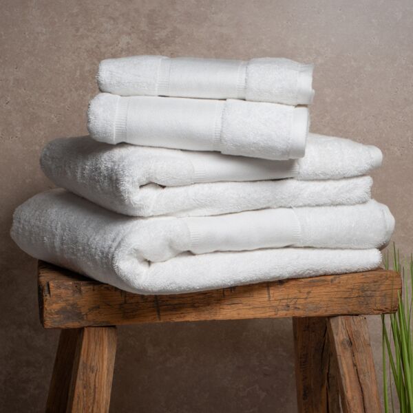 Towel City Organic Printable Border Bath Towel Thumbnail