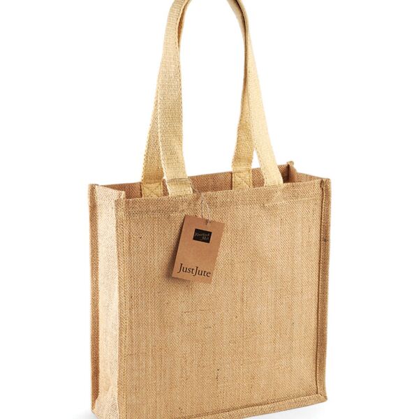 Jute compact tote Thumbnail